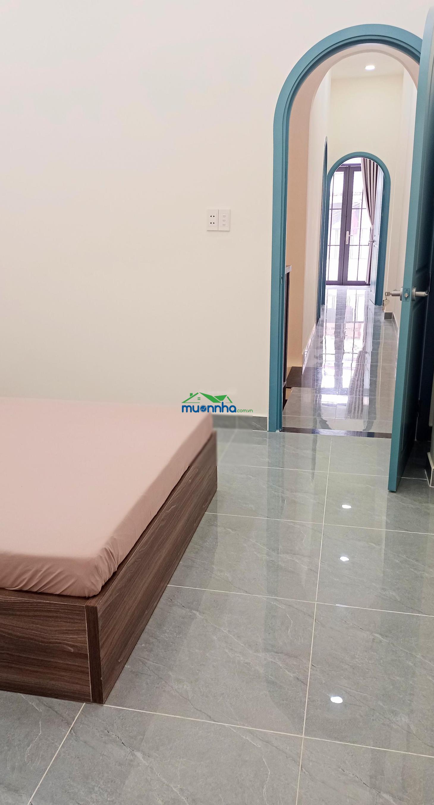 Nhà xây mới, quang trung 60m², 4 pn. tặng nội thất cao cấp, gần siêu thị coopmart - 2