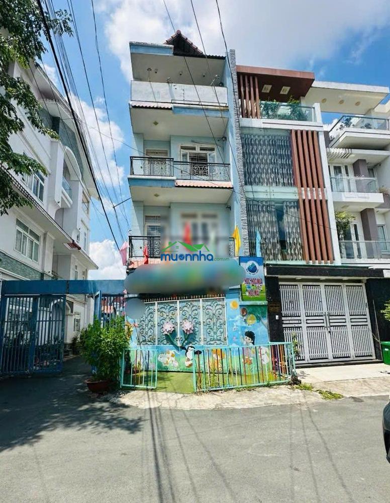 Nhà 4 tầng đối diện công viên gò dầu ngang 4.5m x 17m đẹp, dòng tiền 240tr/năm