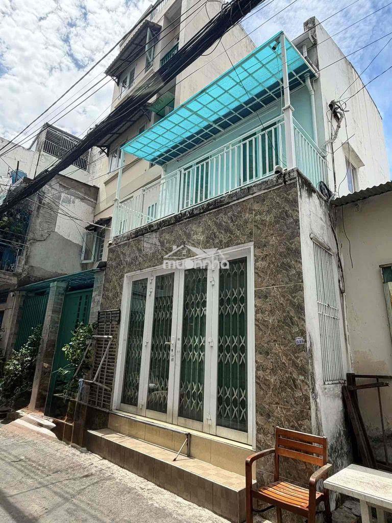 2tầng - hxh đỗ cửa - gần cv lê thị  riêng q10 - (4 x 6)