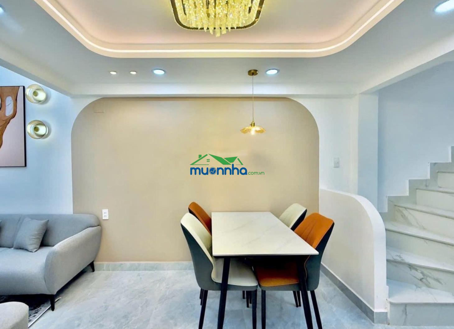 Nhà nguyễn kiệm 1/ xe hơi đỗ cửa - 4 tầng hoàn công đủ chỉ 6ty xíu - 2