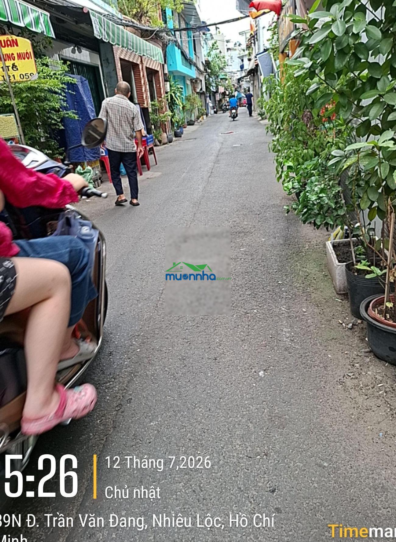 Bán nhà riêng 2 tầng trần văn trị, quận 3, dt: 33m², giá: 6 tỷ - 4