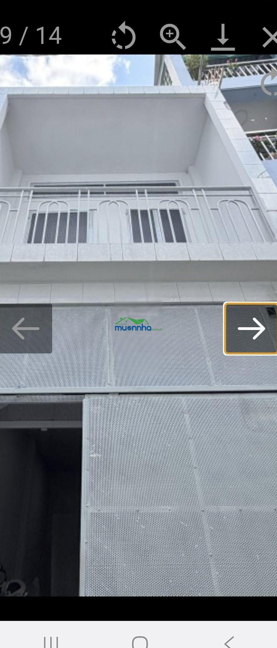 Bán nhà riêng 2 tầng trần văn trị, quận 3, dt: 33m², giá: 6 tỷ