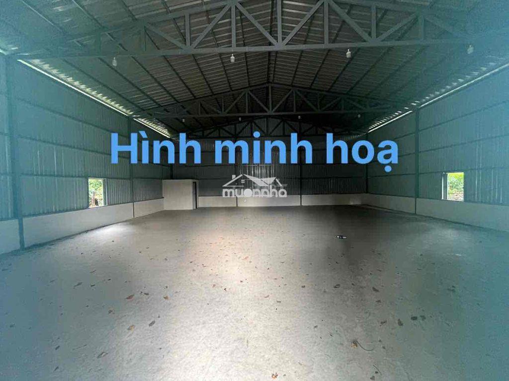 Cho thuê kho xưởng 600m , xe cont , có 3p ngủ - 4