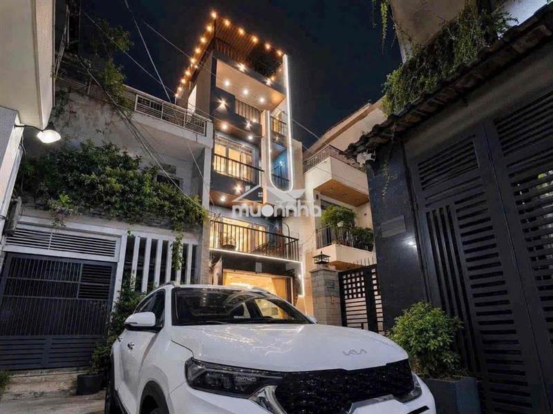 Bán nhà hxh thích quảng đức, phan đăng lưu, 50m2 4 tầng, có thang máy