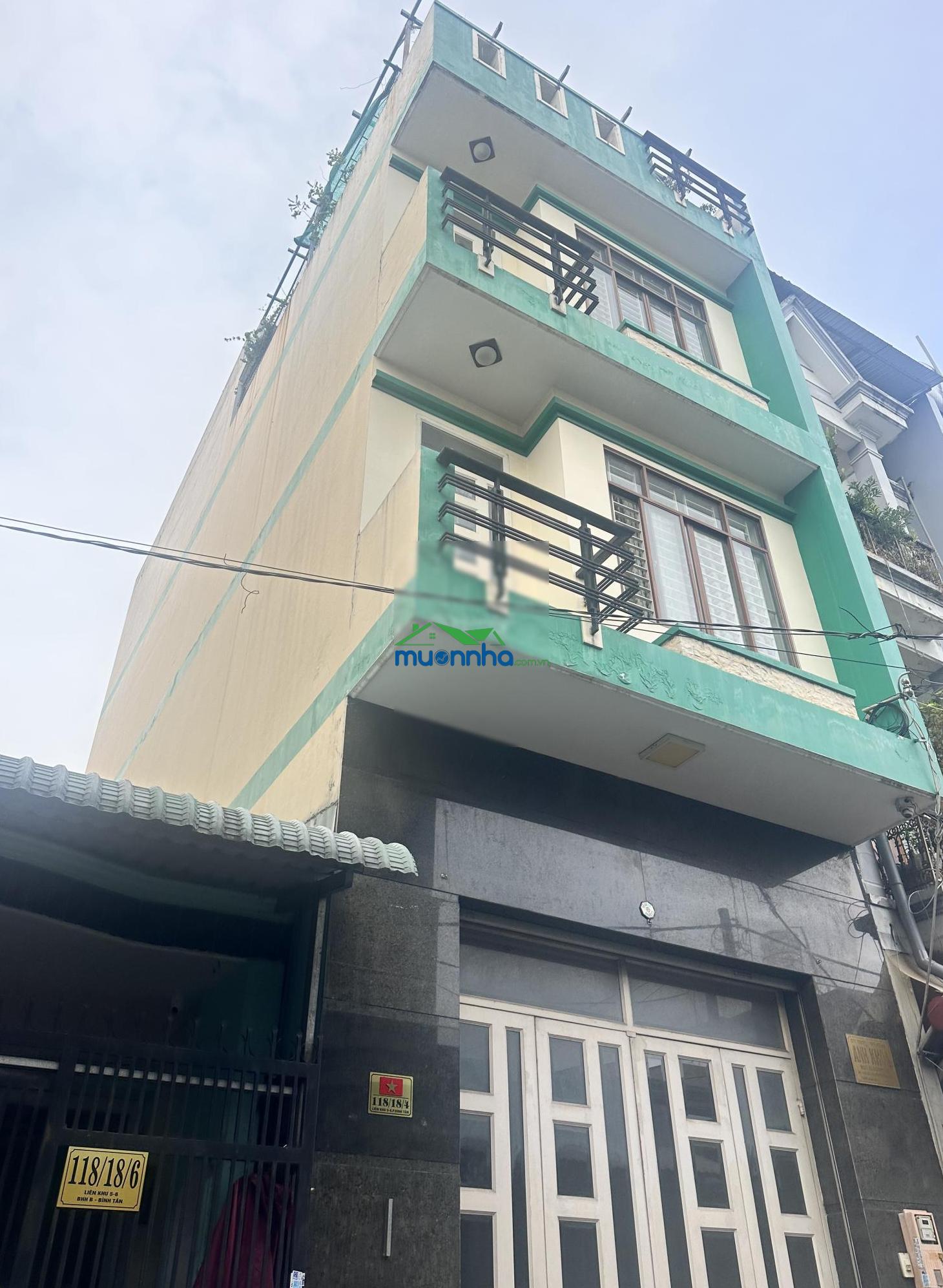 Bán nhà riêng 4pn, 3wc, 56m2 tại liên khu 5-6, bình hưng hòa b, 5,2 tỷ - 2