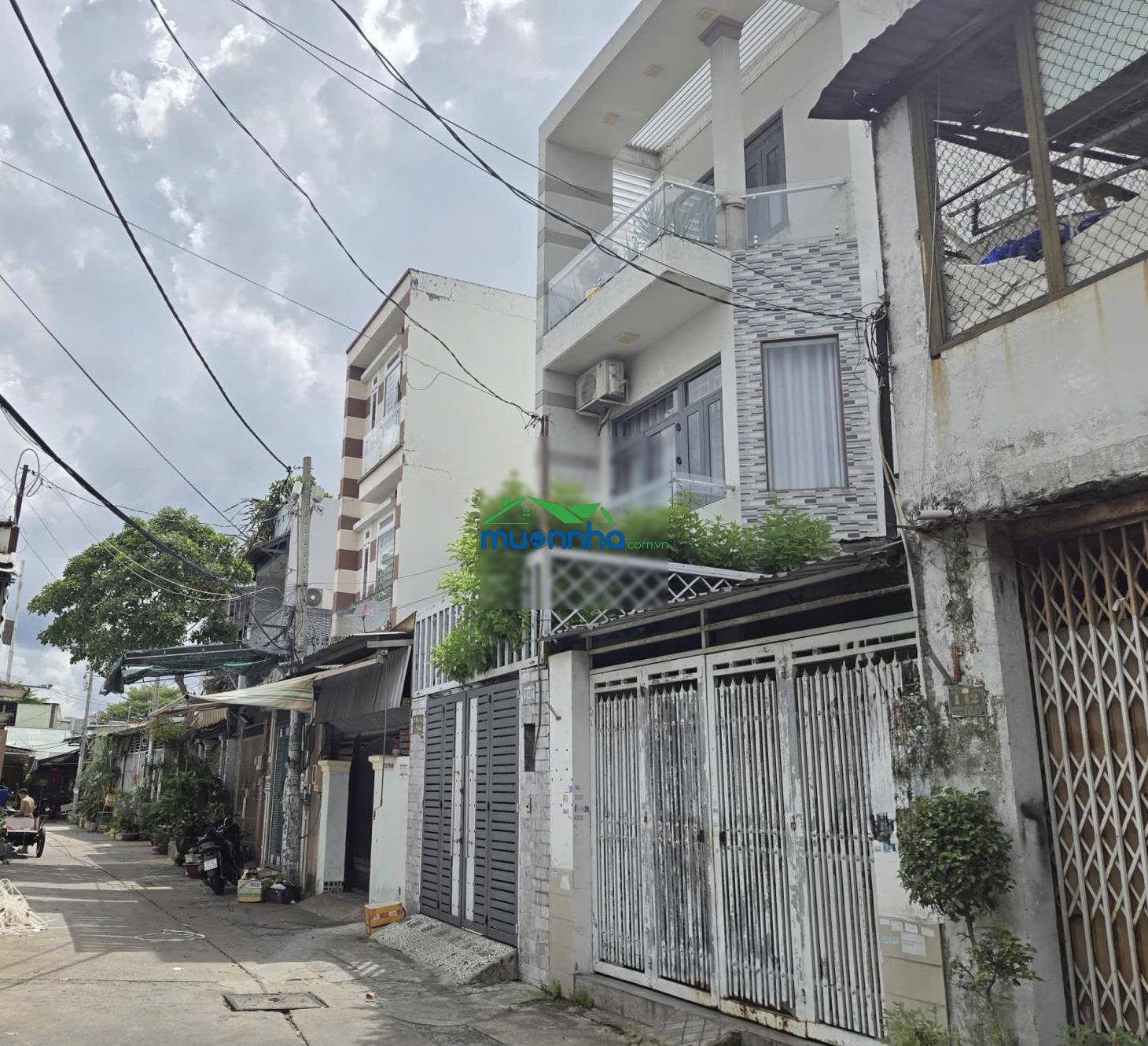 Bán nhà hẻm 6m ngay aeon đường số 8 dt 4m x 16m đúc 3 lầu 4 pn, 4 wc, nhà đúc chắc chắn vào ở liền - 2