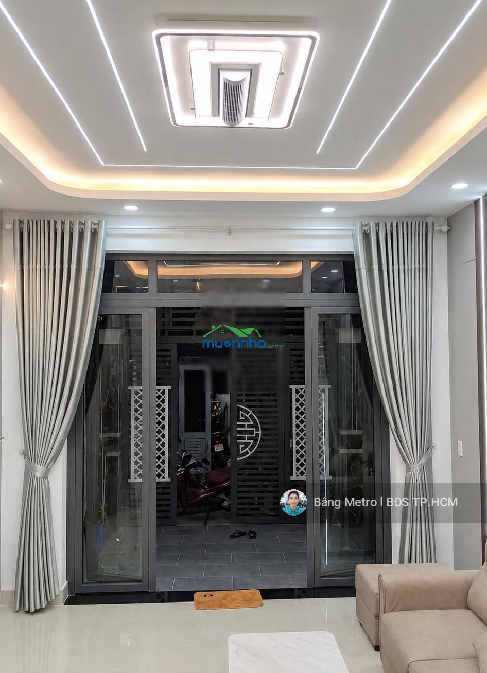Đẹp lung linh hxh nguyễn thị đặng, nhà mới 4 tầng 4pn 5wc shr, ngay metro q12, vào ở ngay - 2
