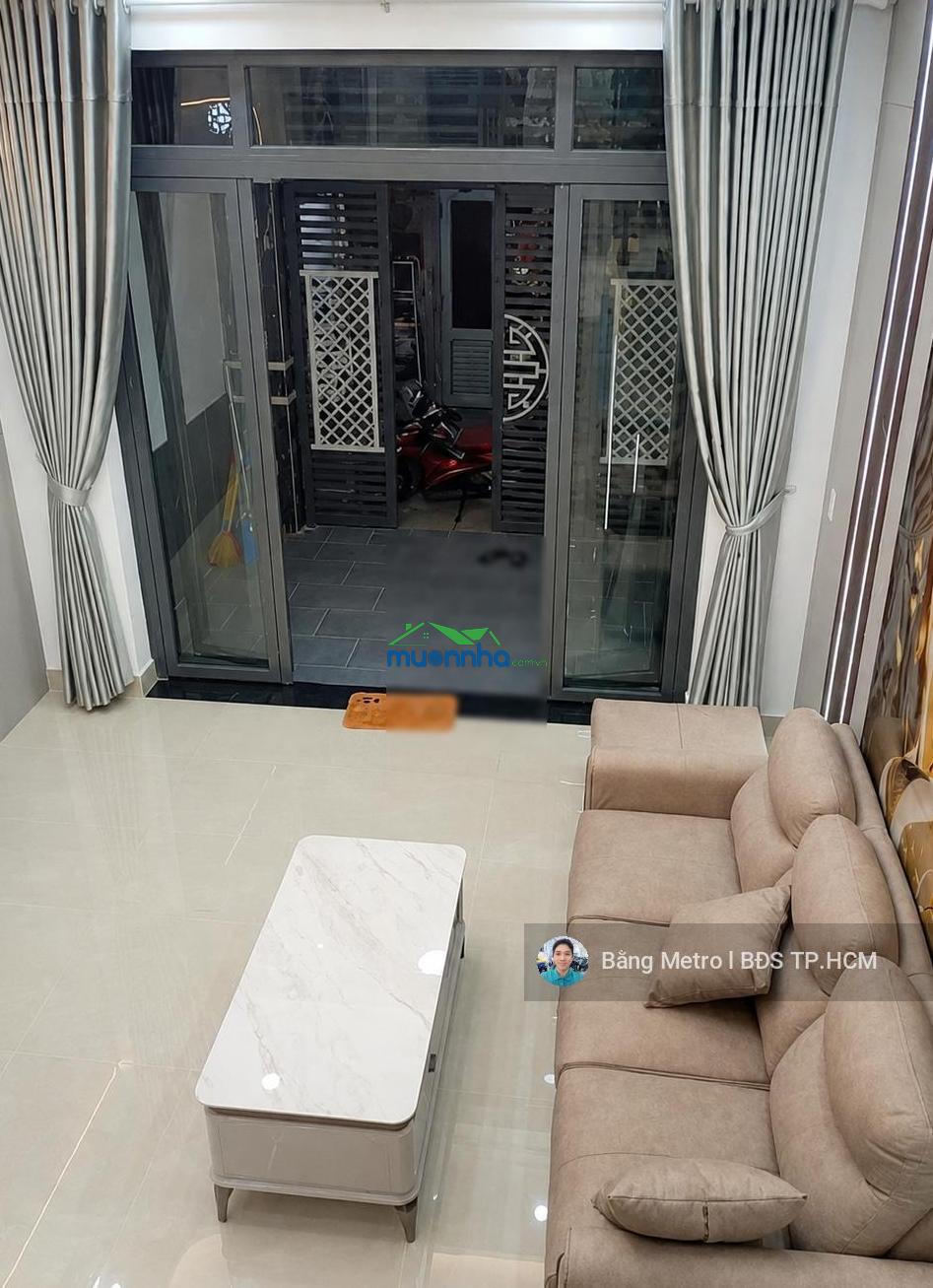 Đẹp lung linh hxh nguyễn thị đặng, nhà mới 4 tầng 4pn 5wc shr, ngay metro q12, vào ở ngay - 4