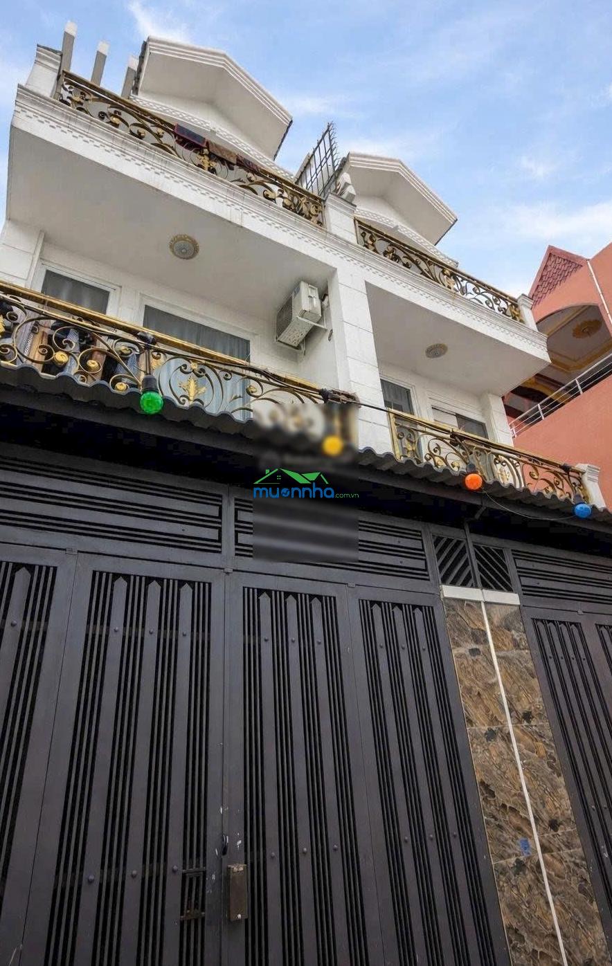 Nhà dt 86,2m2 - 3 tầng - hẻm thông - gần mặt tiền - đang cho thuê 15tr - chỉ 6,35 tỷ nhà dt 86.2m2 - 4