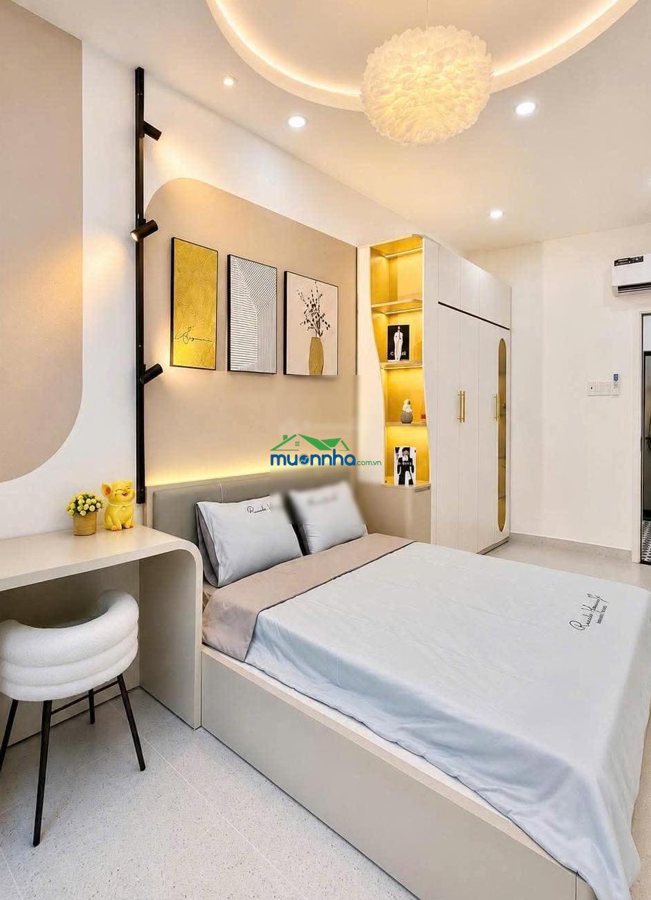 Hẻm xe hơi tới cửa - trung tâm phú nhuận - 4 tầng đúc - ở ngay - 3