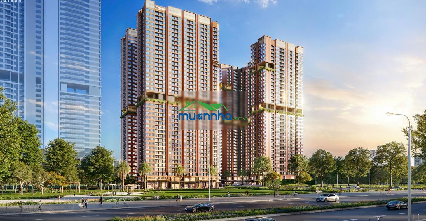 Bán căn 3pn 78m2 monrei saigon giá 4 tỷ. trả trước 600tr. htls 0% 18 tháng. giá đợt 1 - 3