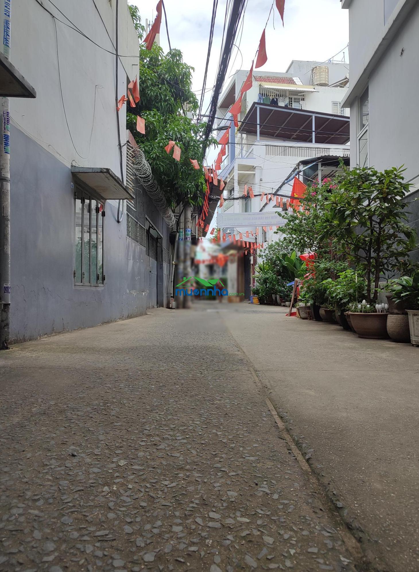 Nhà hẻm, ô tô ngủ trong nhà, gần chợ phú lâm, quận 6 - 2