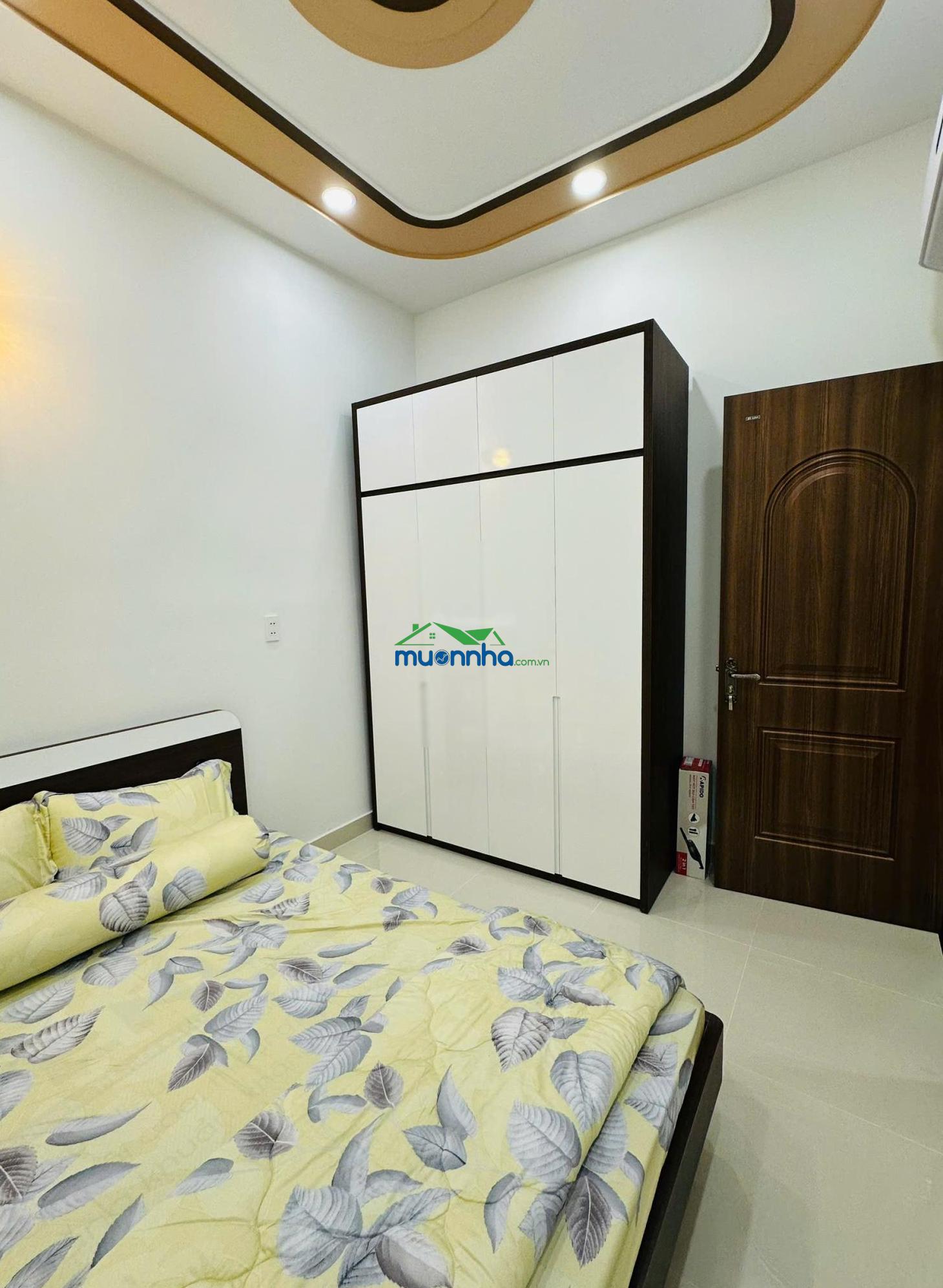 Chính chủ bán gấp nhà đẹp diện tích chuẩn 4x16m - 3 phòng ngủ ngay quang trung p10 đối diện ubnd gv - 4