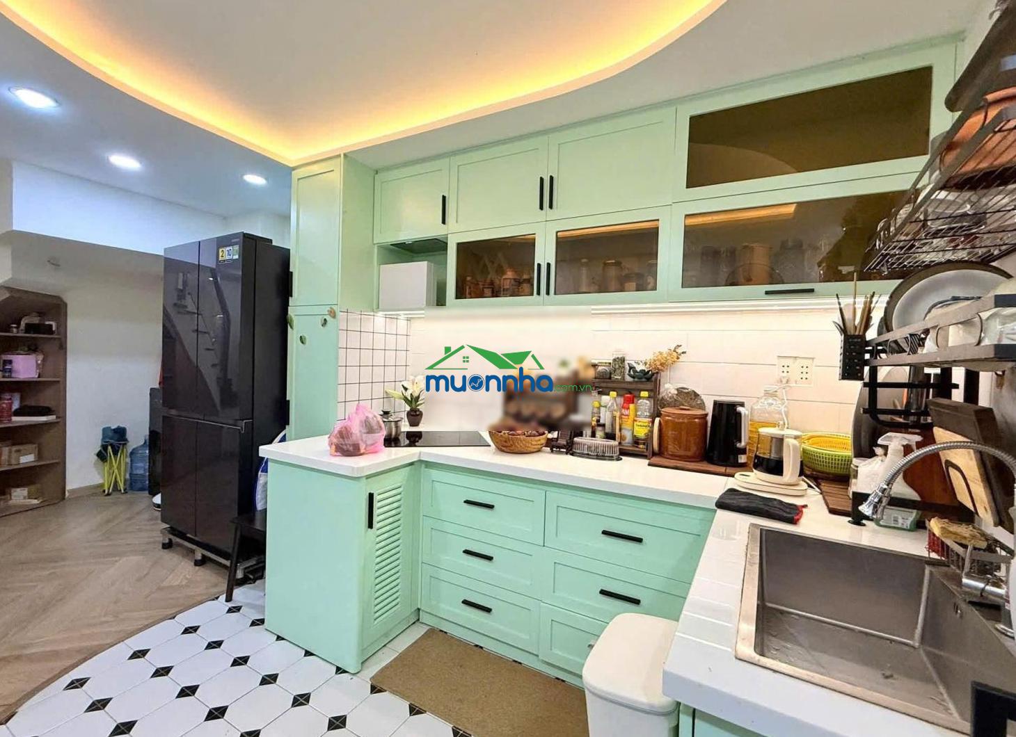 Bán gấp nhà đường xô viết nghệ tĩnh p.21 bình thạnh, căn góc cuối hẻm dtsd 72m2 full nt giá 5.99 tỷ - 2