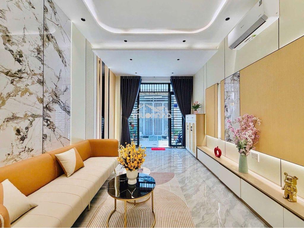 Nhà đẹp nở hậu 2 tầng gần lotte mart - 47m² hxh - 3pn - nhỉnh 5 tỷ - 2