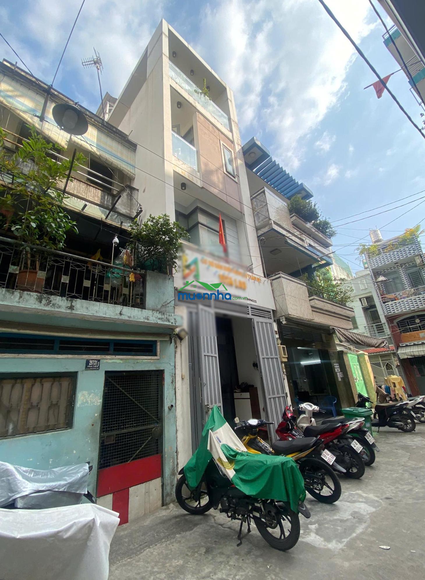 Bán nhà hxh 297/33 vĩnh viễn - nguyễn tri phương, q10 dt: 3.9m x 14.7m (5t) - giá: 12.9 tỷ hh1% - 2