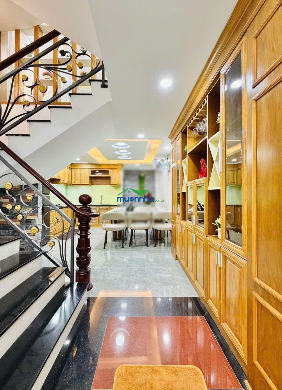 Hẻm xe hơi vào nhà-mới đẹp full nội thất-60m2-5tầng-4pn-phạm văn chiêu p9 gv-chỉ 7,89tỷ tl - 2