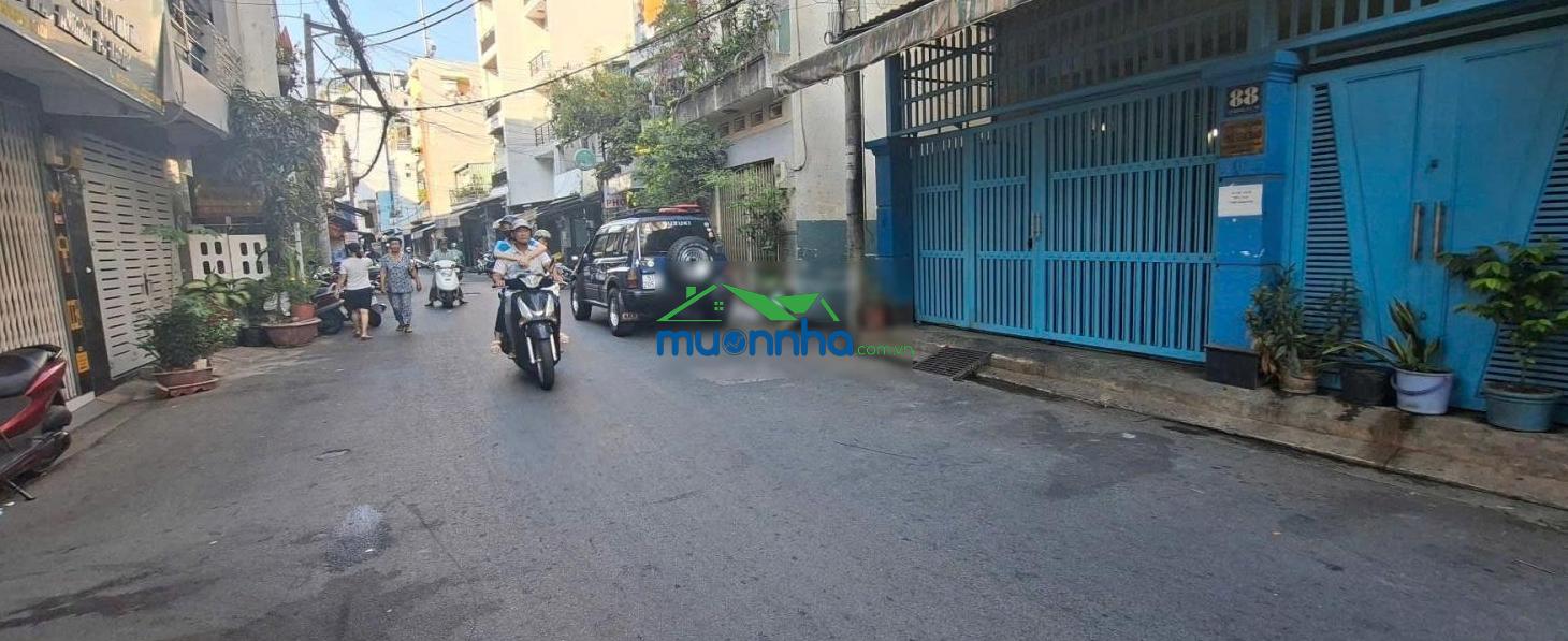 Hẻm xe hơi tránh sau lưng chợ bà chiểu thông lê văn duyệt - 4.2*19 dt 80m2 nhà cũ gpxd 5 tầng - 3