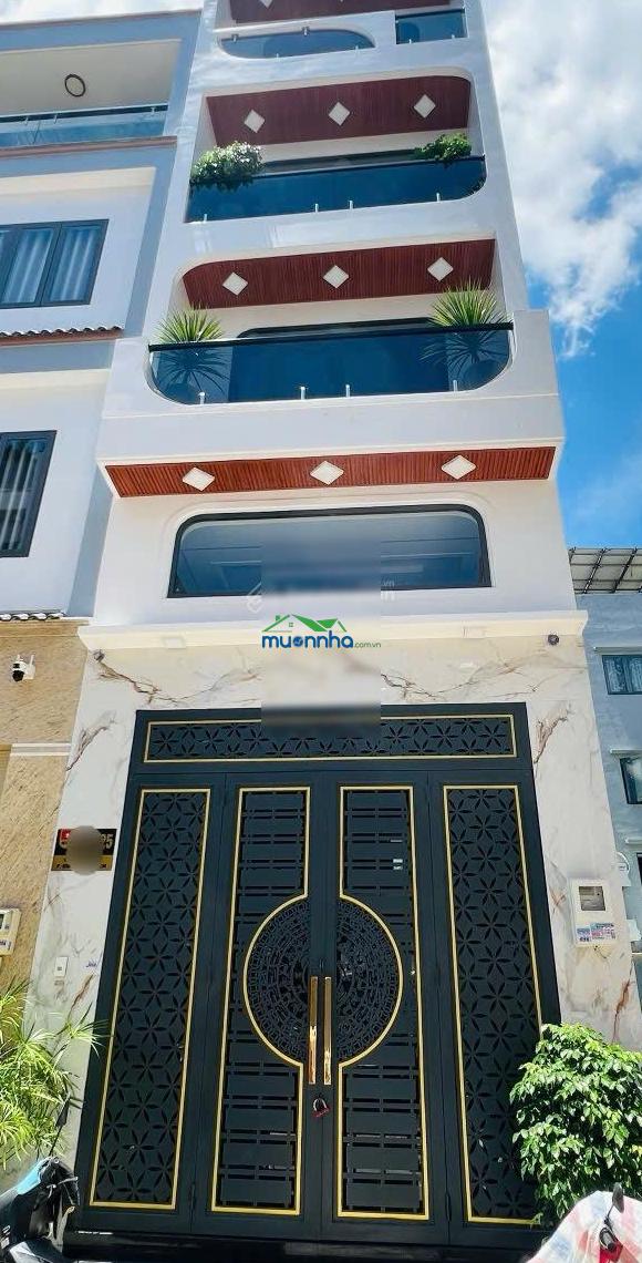 Nhà đẹp 5 tầng - hương lộ 2 (bình tân) nhỉnh 6 tỷ - dt 4 x 15m - đường nhựa 10m thông - 4