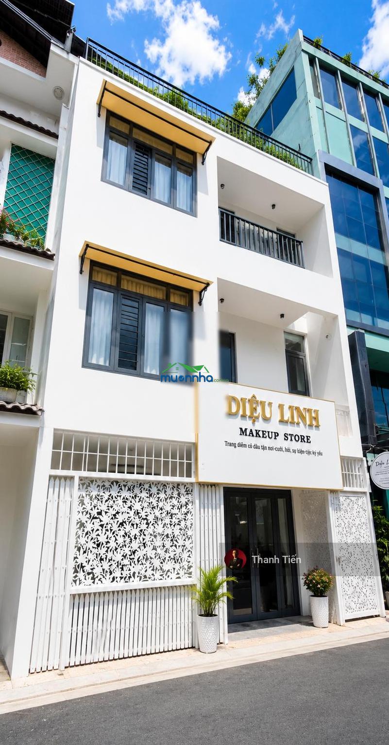 Khuôn đất siêu hiếm 8x18m, sẵn nhà 4 tầng. hđt 70tr/th. hẻm nhựa 8m sát mặt tiền trương công định