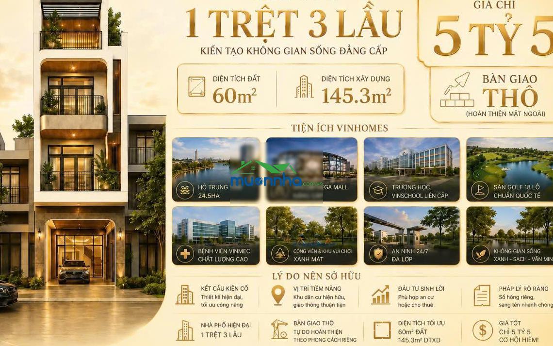 Nhà phố 4 tầng 60m2 - sát bên little hồng kong, thành phố ko ngủ - 2