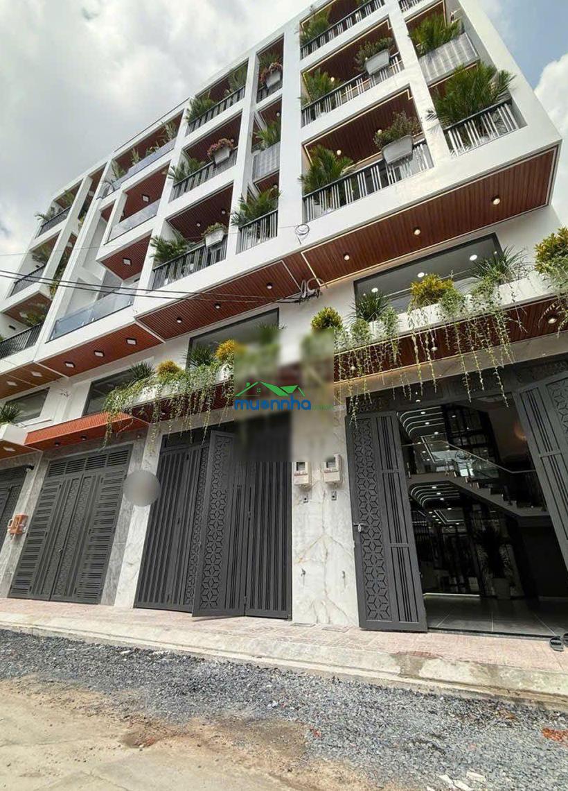 Nhà 5 tầng thang máy đường thạnh lộc 37 phường thạnh lộc q12, dt 80m hẻm ô tô giá 8,3 tỷ