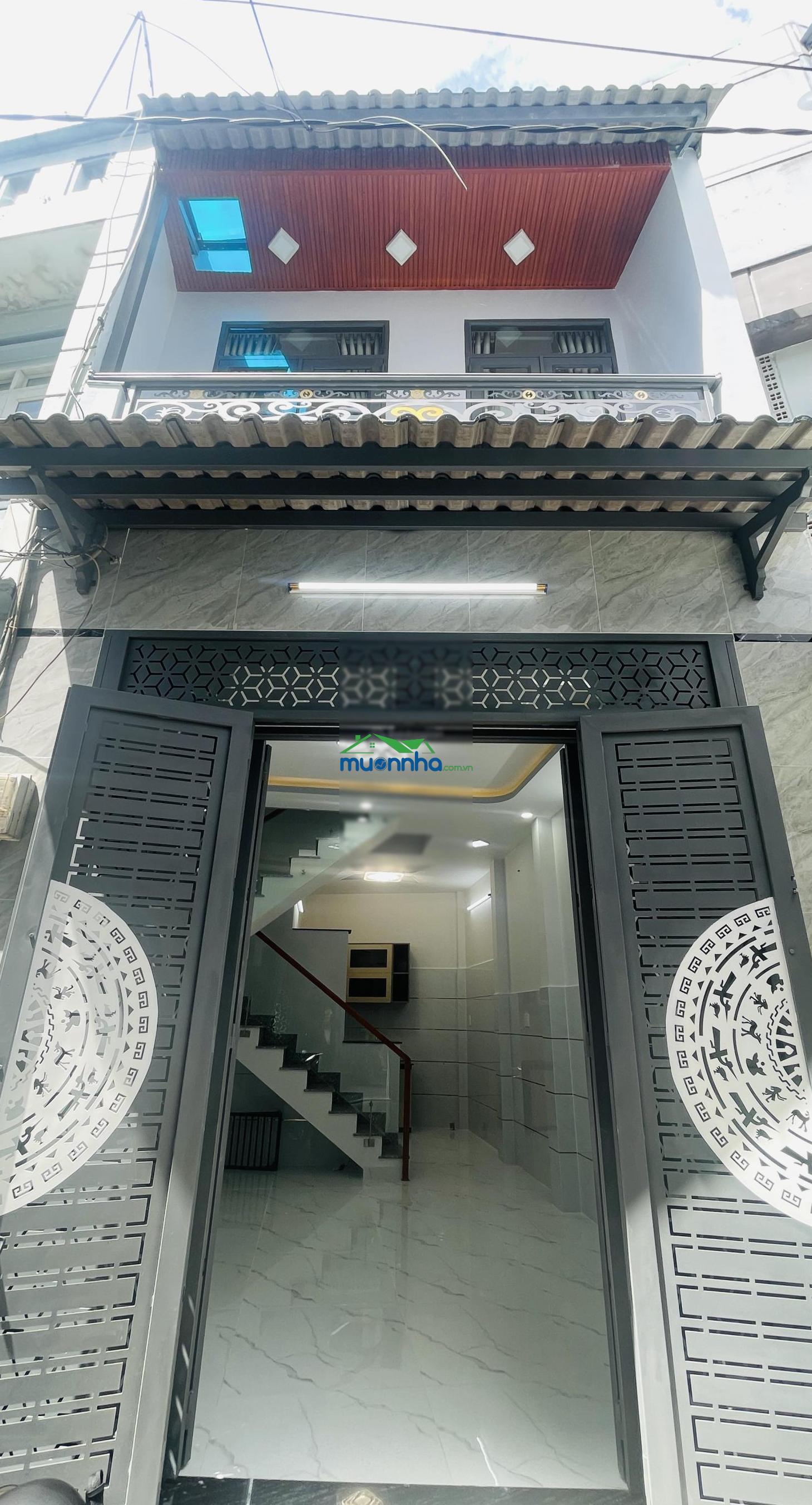 Nhà đẹp 2 tầng - bình tân - gần lê văn quới - hẻm xe hơi - nhỉnh 3 tỷ - 4