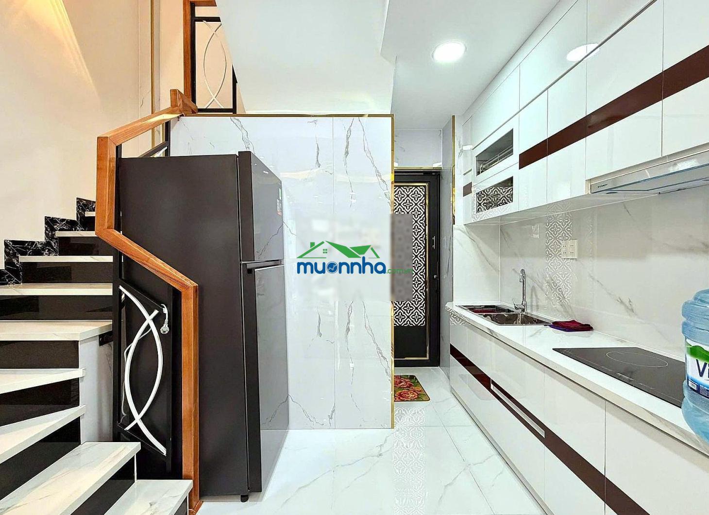 Giảm 500 triệu nhà mới đẹp 5 tầng full nội thất cao cấp vào ở ngay tương lai mt trần quang diệu q3 - 4