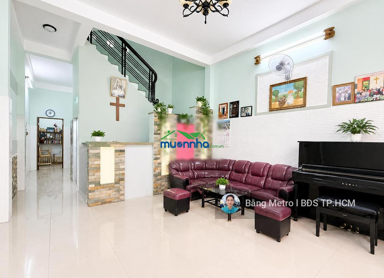 Ko có căn thứ 2, 4.39 tỷ, ô tô đậu cửa 70m2 ngang 4.5 mét 3pn, siêu thị metro / trần thị cờ q12 - 2