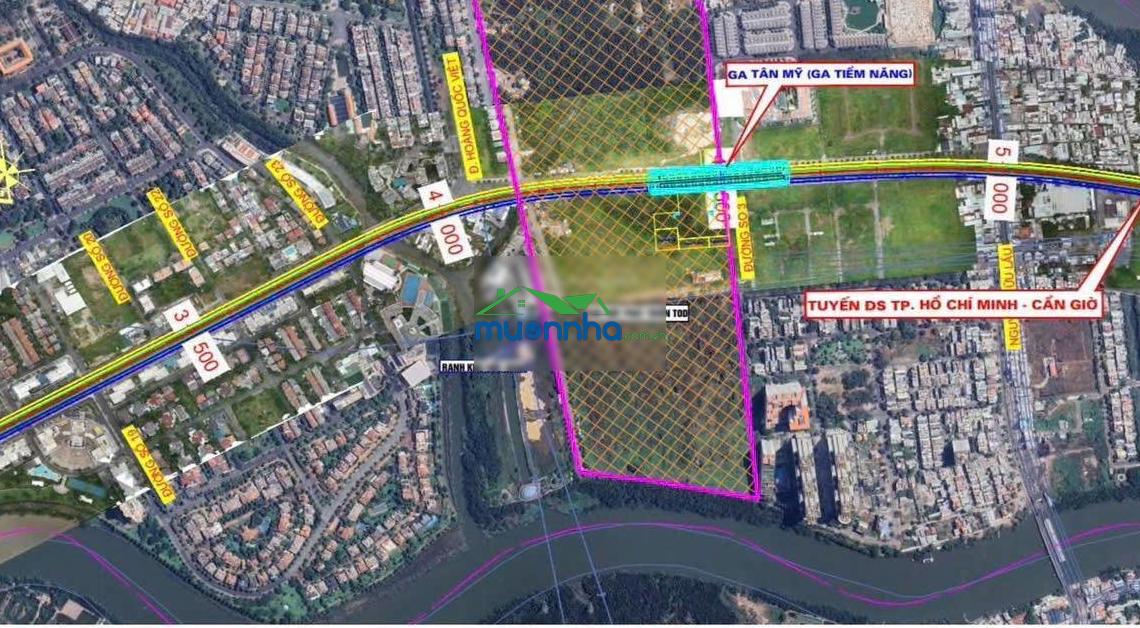 Bán nhà khu phú mỹ, ngang 7m đường 20m dtsd 500m2 giá bao rẻ