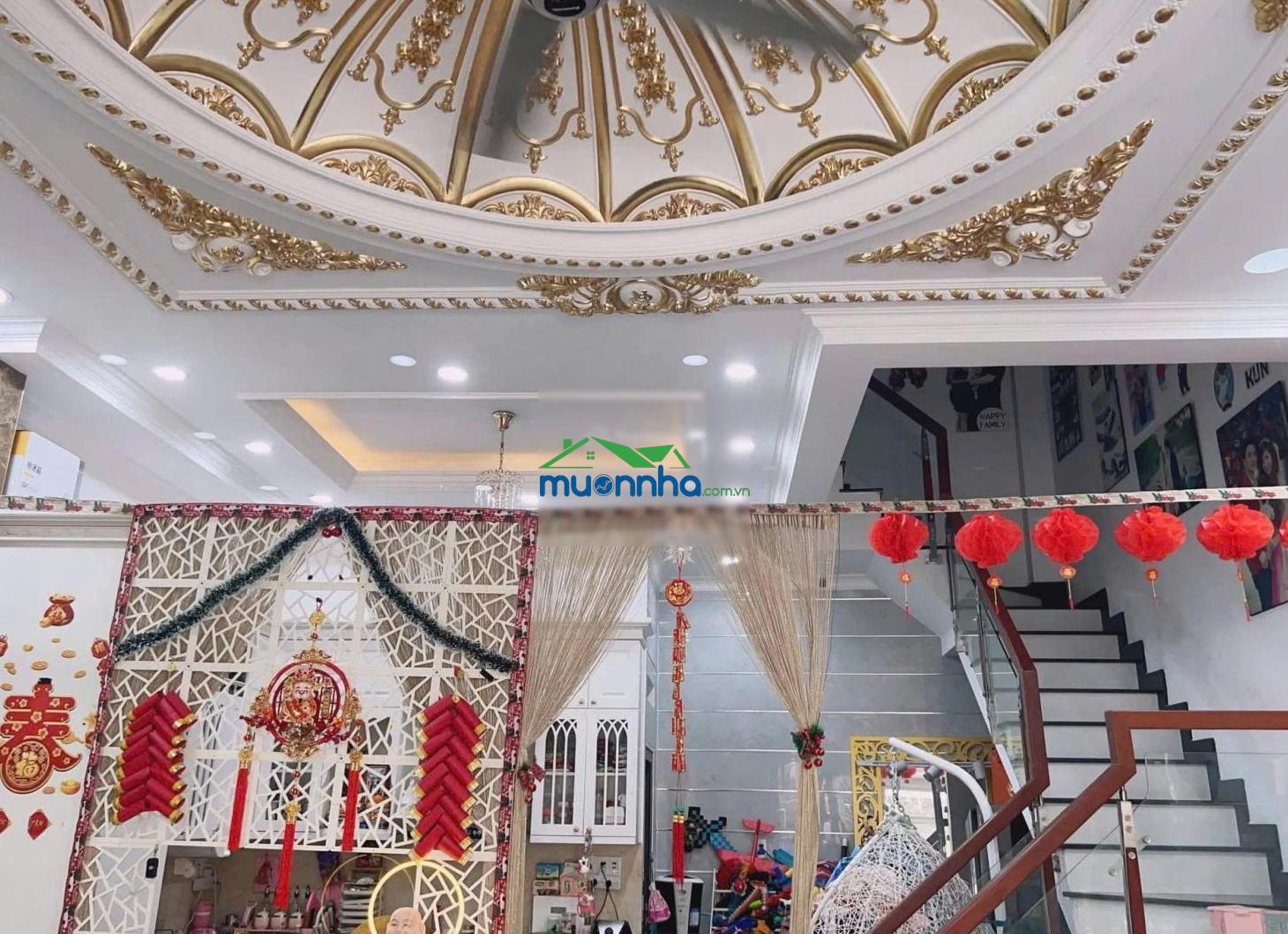 Bán nhà đường bình thành bình tân 6x10m, 1 trệt 3 lầu full nội thất đường 7m giá 5,5 tỉ.