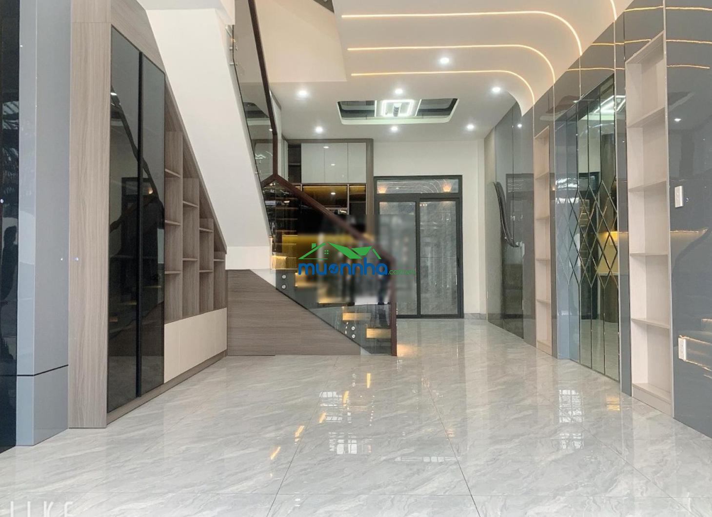 Chủ nhiệt ra nhanh. nhà mới đẹp 4 lầu 80m2. đường 10m. thạnh lộc 27. quận 12. chỉ 6.6 tỷ - 4