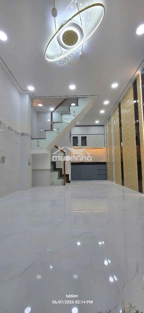 Bán nhà mới xay hẻm thông tứ tung  - 2
