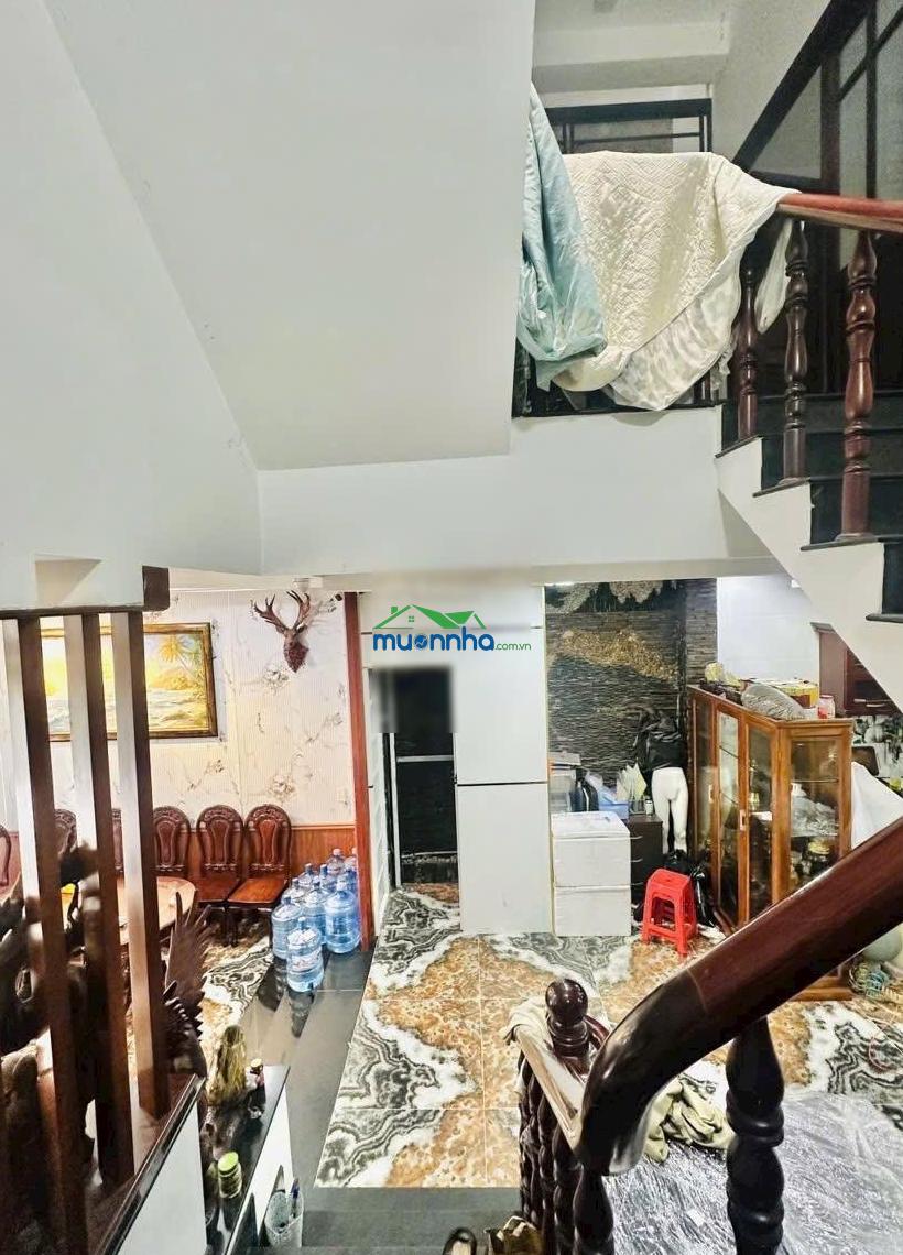 Đường 6m thông - dt: ngang 6x14 - vườn lài tân phú - nhà btct 5 tầng, sân thượng - hạ 200 triệu