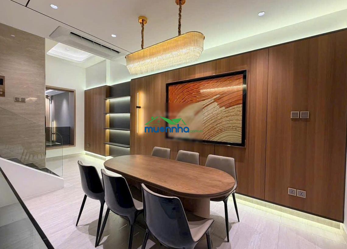 Nhà phố cao cấp quận 7 4x19m, 5 tầng, 4pn, full nội thất, giá chỉ 15.8 tỷ