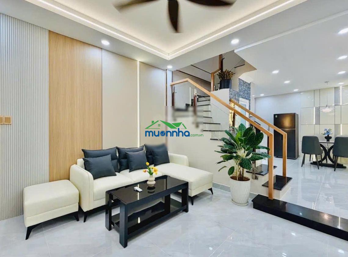 Chính chủ bán nhà 2 tầng, hẻm ô tô thông đường nguyễn văn lượng, 4,5 x 15m, 5,5 tỷ, phù hợp ở