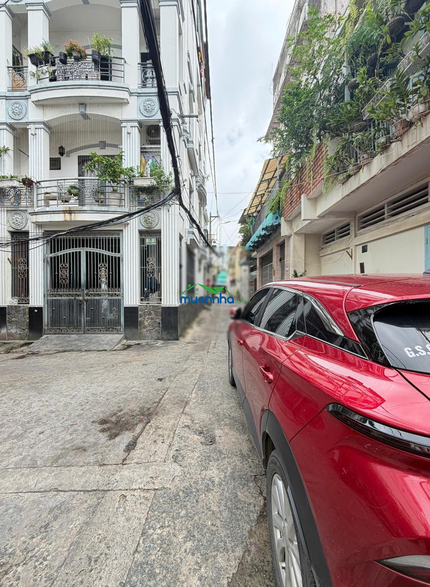 90m2 đất công nhận - ngay chợ bà chiều - xe hơi tới nhà - 1 trục sát mặt tiền - kết nối nhanh q1 - 3