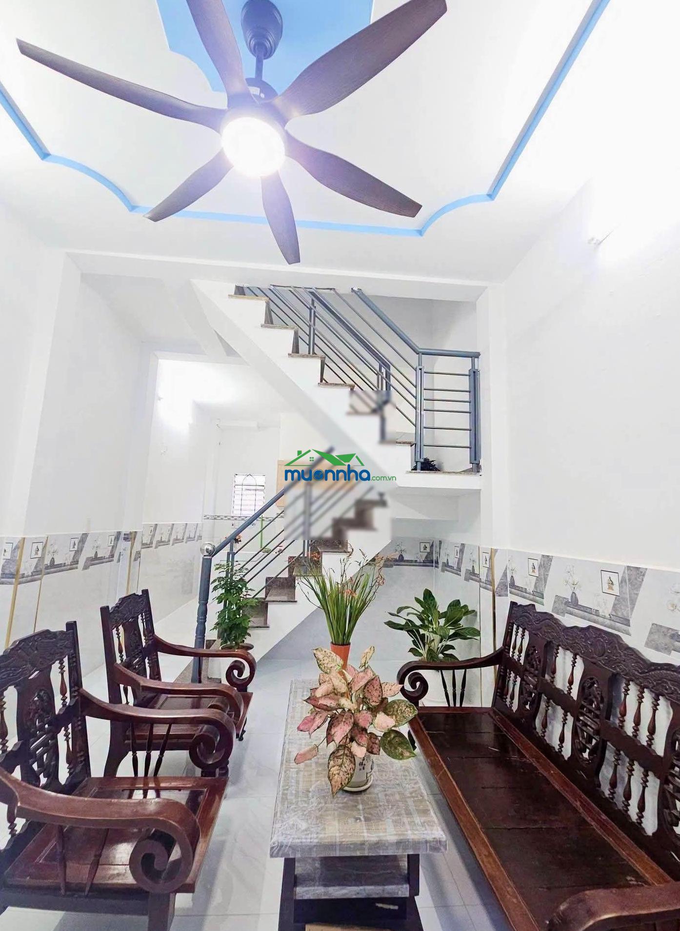 1,3 tỷ - nhà đúc 1 trệt 1 lầu mới đẹp gần trường nguyễn hữu tiến - đông thạnh - 2