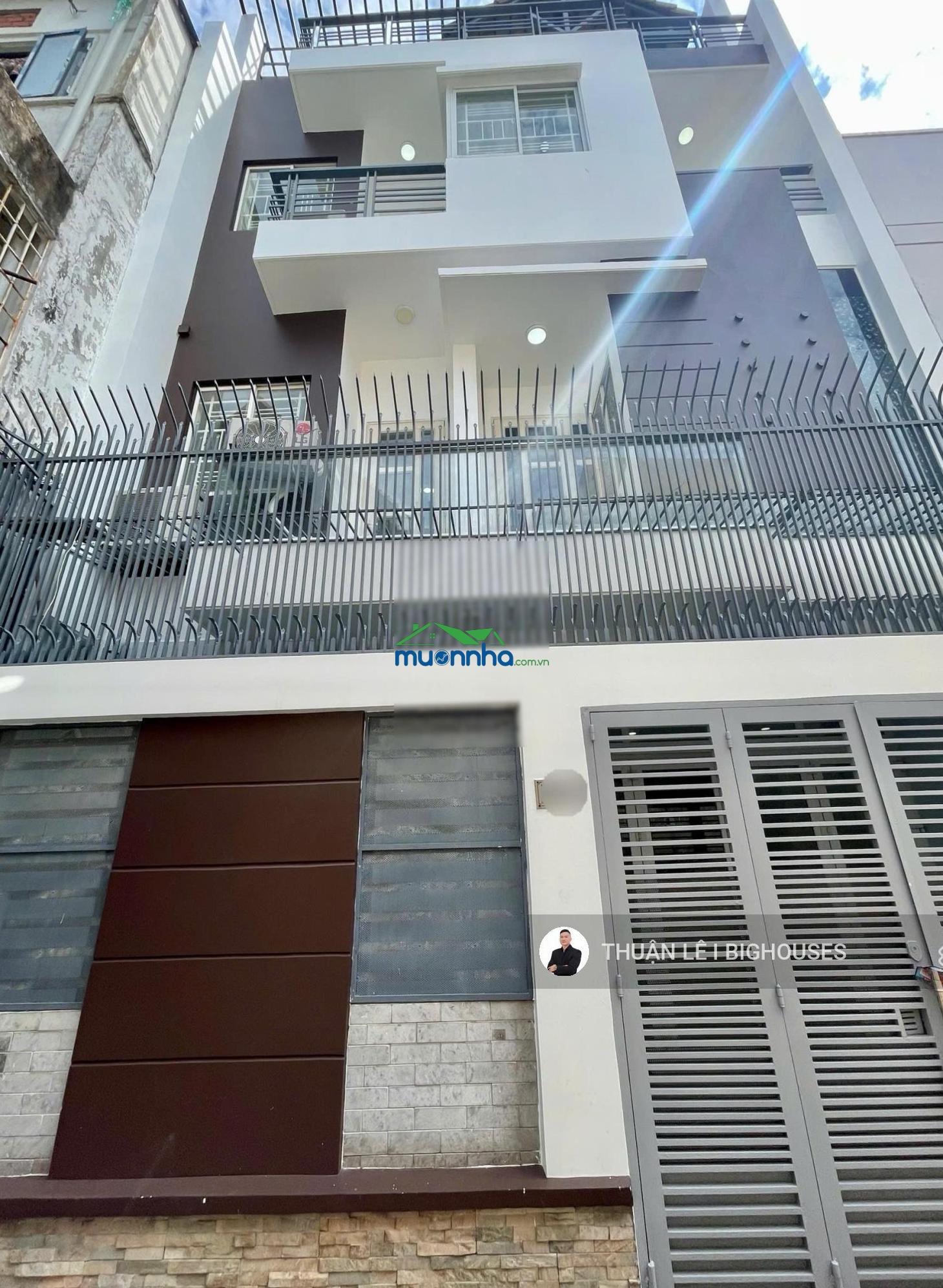 Ngang lớn 7,5m x 8m. hxh khu phan xích long, phú nhuận. 4 tầng ~ 160m²/4pn lớn. nhà mới, đẹp ở ngay - 2