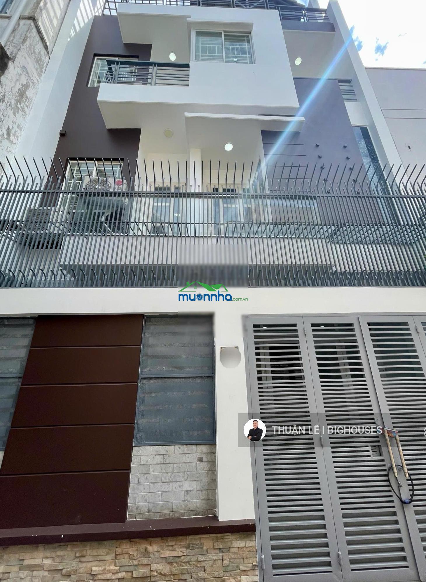 Ngang lớn 7,5m x 8m. hxh khu phan xích long, phú nhuận. 4 tầng ~ 160m²/4pn lớn. nhà mới, đẹp ở ngay - 3