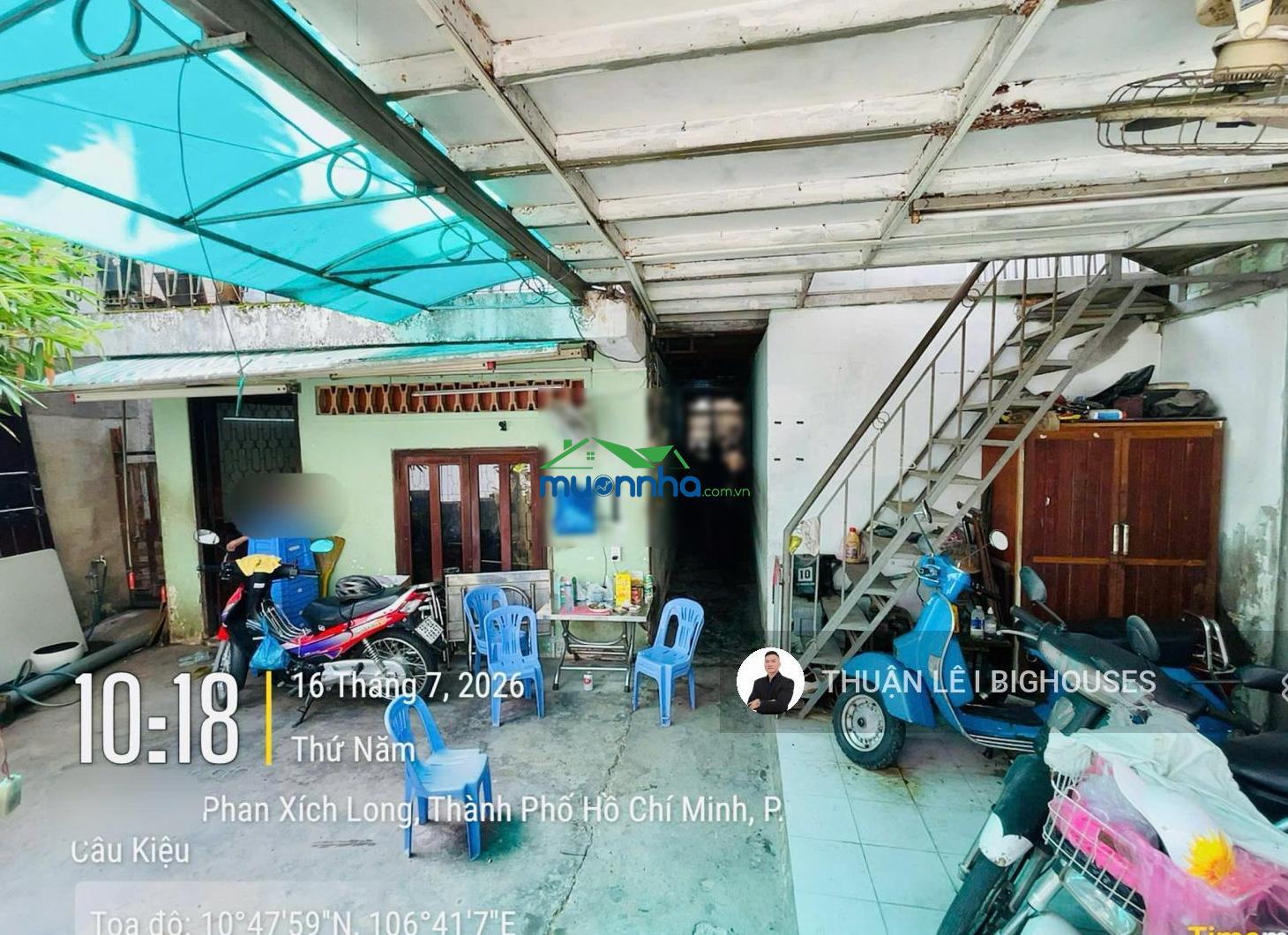Bề ngang 8,6m sát mặt tiền phan xích long, phú nhuận. cấp 4 (8,6x18m, 167m2) ctxd: 5 tầng + mct - 2