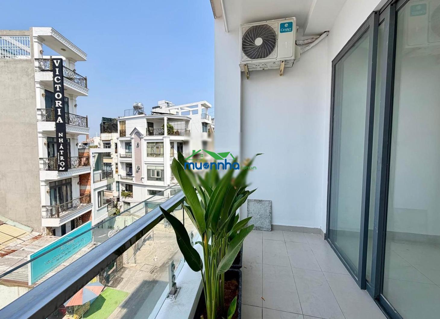 Siêu phẩm chdv 7 tầng - bình thạnh - cho thuê 40tr - có hầm - có thang máy - 4