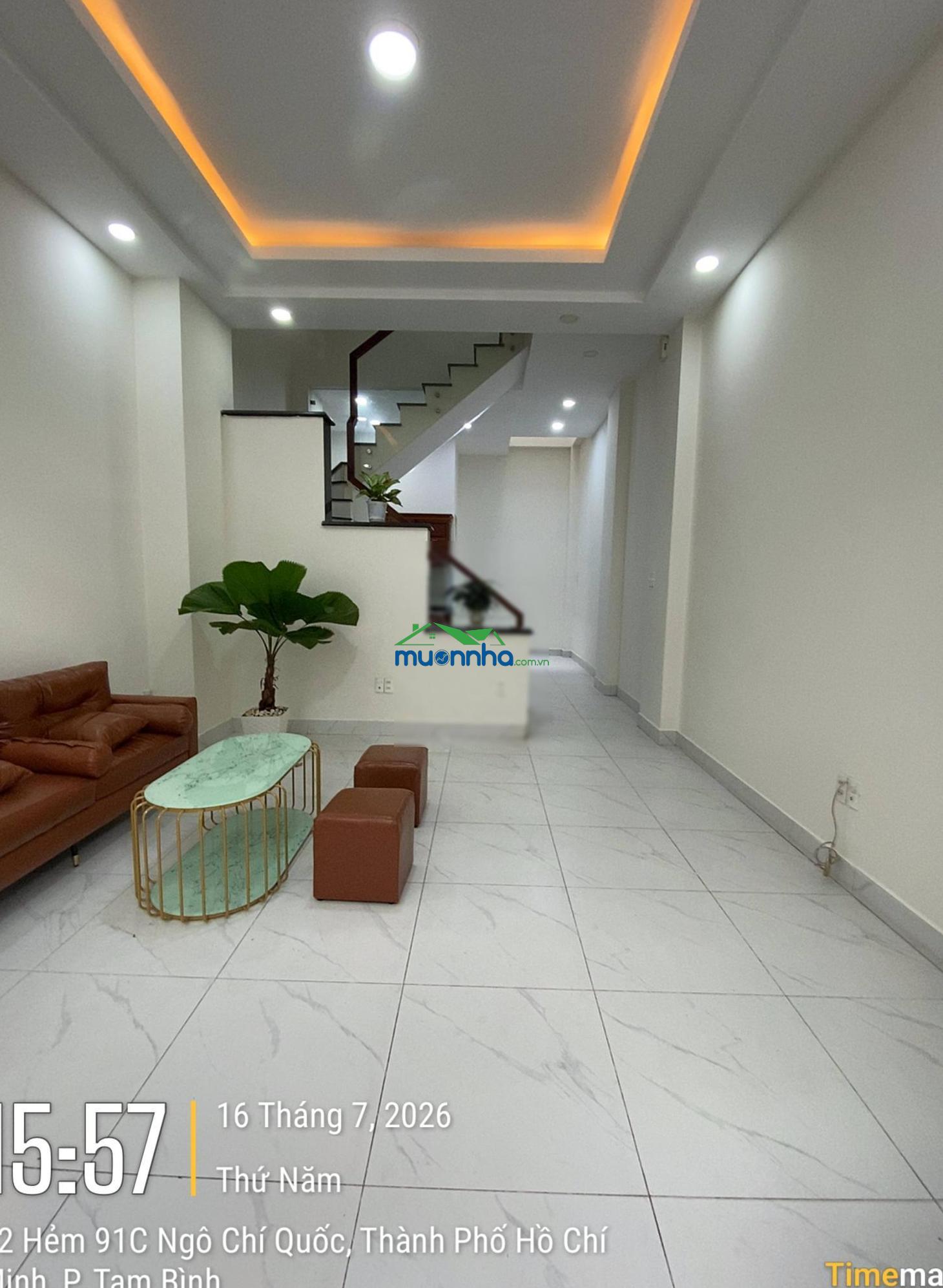 Nhà đẹp phường bình chiểu 4,3*12 2 lầu + sân thượng, đúc tấm thật, giá chỉ 4,85 tỷ - 3