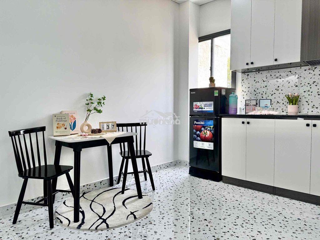Cho thuê căn hộ 1pn tách bếp full nt thang máy gần sư vạn hạnh quận 10 - 4