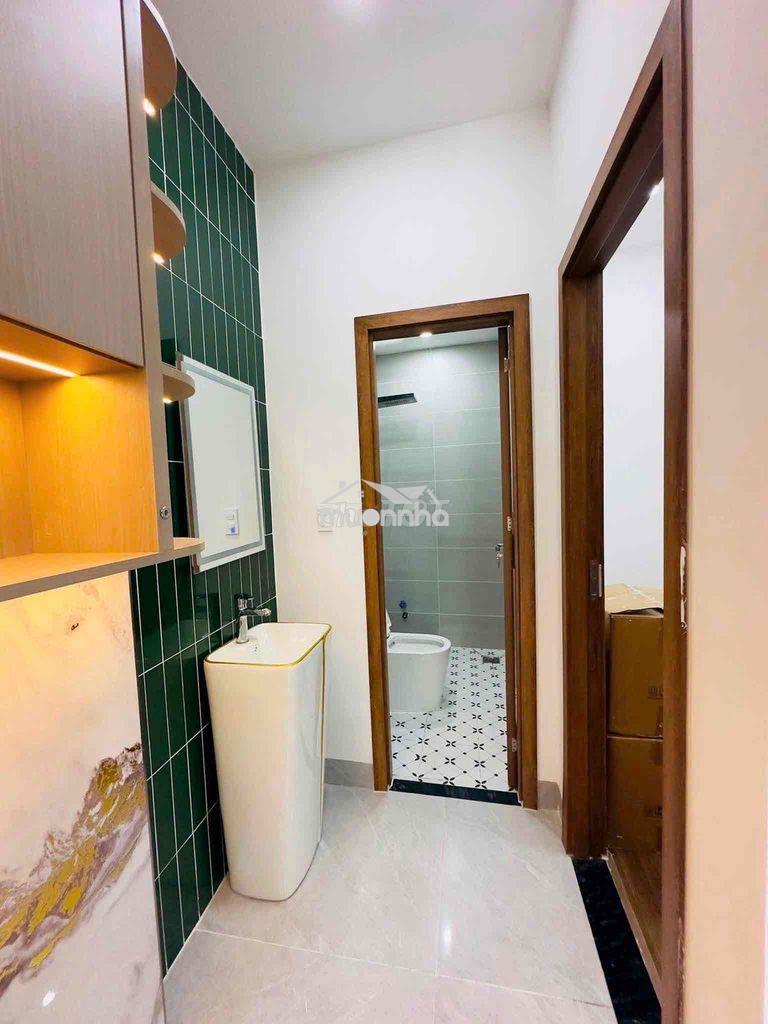 Bán nhà 3 tầng mới 100% nhánh nguyễn bình sau lưng đại học bình dương - 3