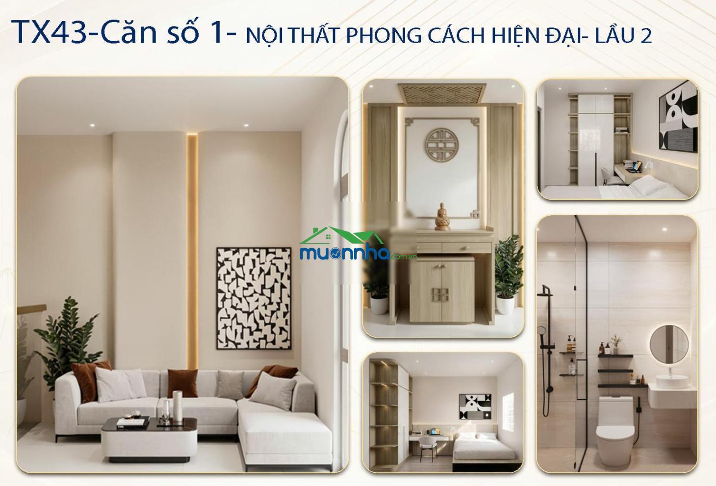 Bán nhà phố tx43 - xe hơi ngủ trong nhà - ngang 6m thông thoáng - 53m2 - 3 tầng - nhỉnh 6 tỷ - 3