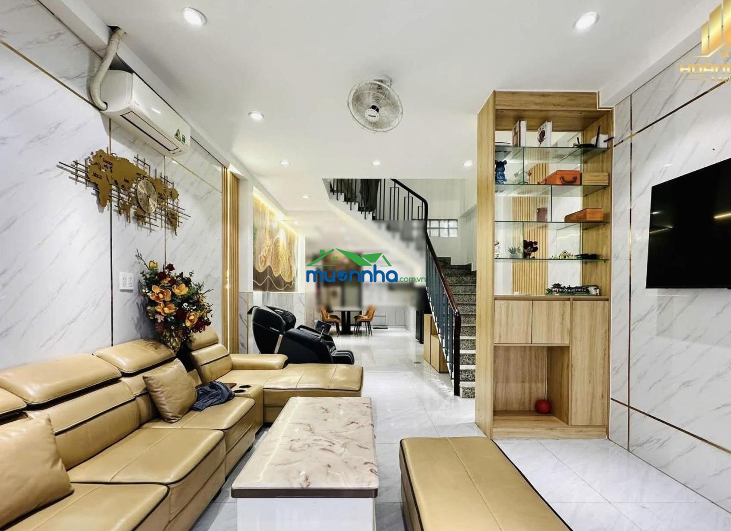 Bán nhà chính chủ mới đẹp, 66,3m2 1 trệt 2 lầu 4pn 4wc, bình chánh - đường tạ quang bửu giá 1tỷ450 - 4