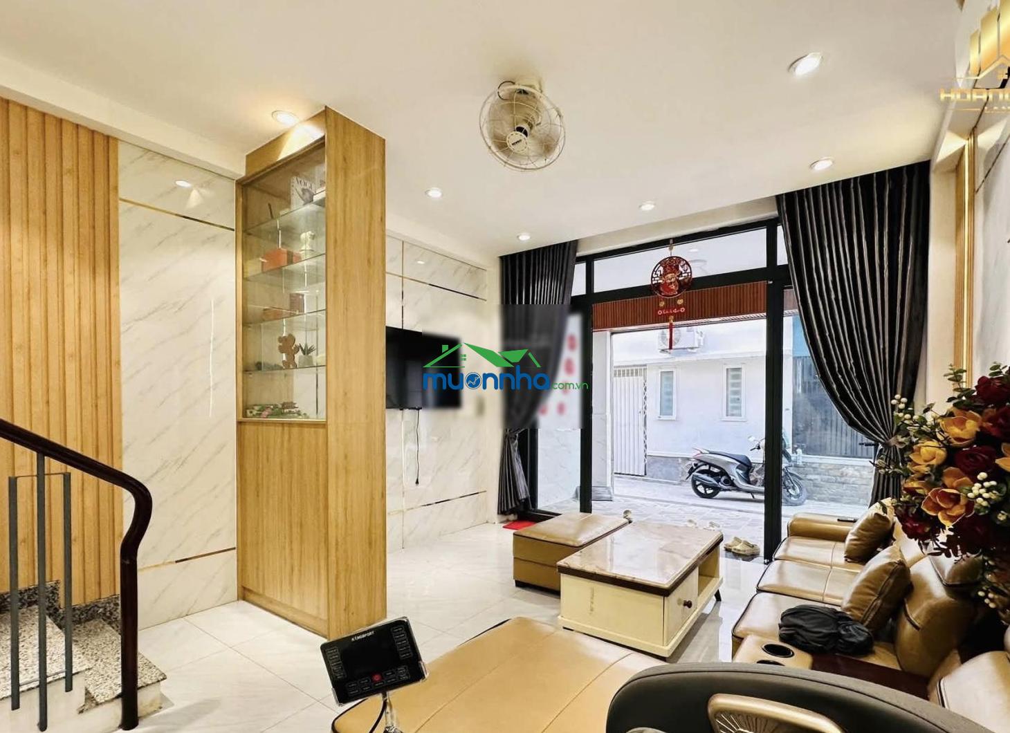 Bán nhà chính chủ mới đẹp, 66,3m2 1 trệt 2 lầu 4pn 4wc, bình chánh - đường tạ quang bửu giá 1tỷ450