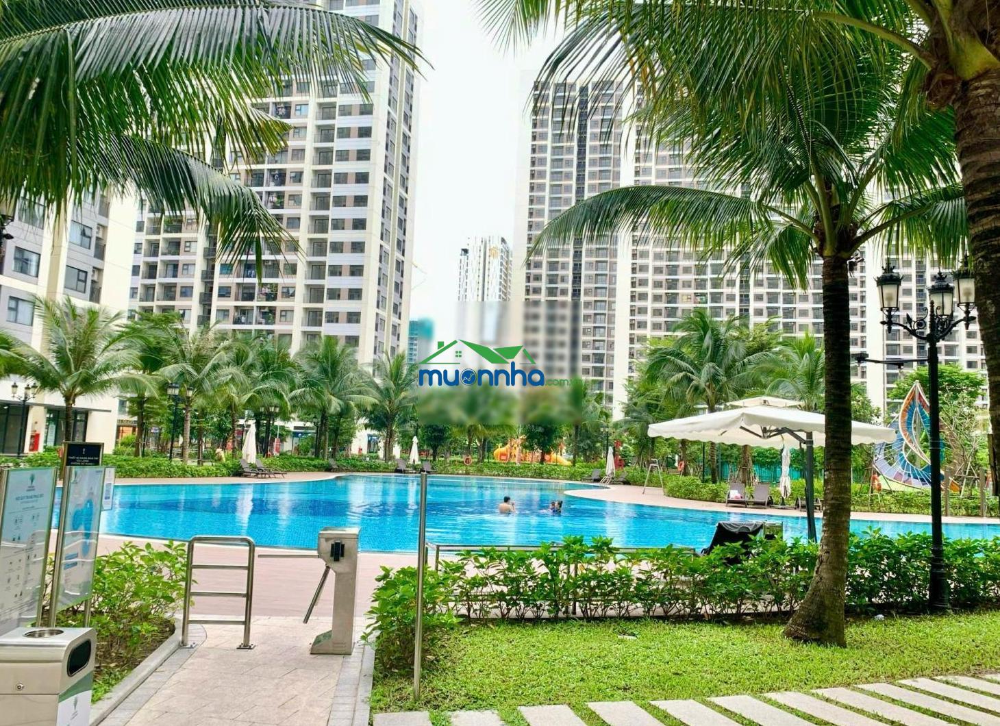 Bán căn hộ 2pn, 2wc, 59m2 tại vinhomes grand park, giá 3,32 tỷ vnd