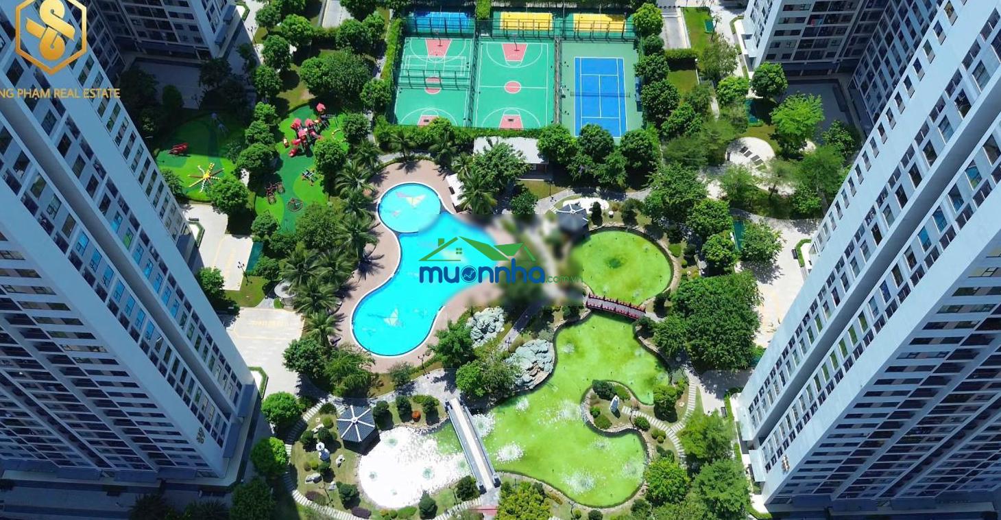 Giá sốc! 2pn+ the origami 69m2 chỉ 3.899 tỷ - view hồ bơi - hàng mua trực tiếp cđt